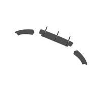 Rear Diffuser Bumper Lips Spoiler Splitter Accessories For Mazda 2 For Demio For SkyActiv Hatchback 2015 2016 2017 2018