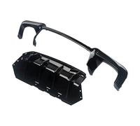 Rear Diffuser Bumper Rear Bumper Diffuser Lip For BMW 5 Series For M5 F10 F11 Sport 2010-2017 With LED Rear Diffuser Spoiler Accessories Auto Parts Bumper Guard(No light)