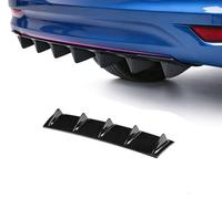Rear Diffuser Bumper Spoilers for BMW 3 Series Gran Turismo F34 2016-2020 | Universal,Glossy Black ABS,Lower Wing Decoration for Cars,Effective protection for the rear bumper
