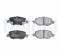 Delphi LP3566 Brake Pads Set Rear With Anti-Squeak Plate Fits Honda CR-V ZR-V