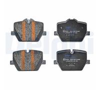 Delphi Brake Pads Set Rear With Anti-Squeak Plate With Accessories Fits BMW i4