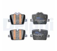 Delphi Brake Pads Set Rear With Anti-Squeak Plate With Accessories Fits BMW i4