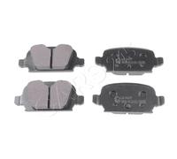 Rear Disc Brake Pad Set BLUE PRINT Fits OPEL Corsa C VAUXHALL 00-12 1605085