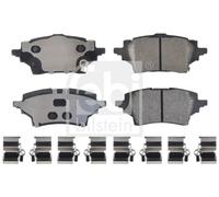 Rear Disc Brake Pad Set FEBI Fits MAZDA SUZUKI Swace TOYOTA 16- 1M00-26-28Z