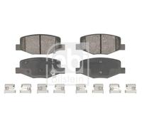 Rear Disc Brake Pad Set FEBI Fits MG Mg Zs 17- 10347032