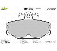 VALEO 301240 Brake pad set