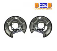 REAR DISC BRAKE PROTECTION BACK PLATES MERCEDES A CLASS W169 W245 PAIR A1188