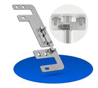 Rear door locking system for panel vans, compatible with Mercedes Benz Sprinter W906 year 2006-18, VW Crafter 1Gen. 2006-16, anti-burglary protection for camper vans, Prick Stop Lock
