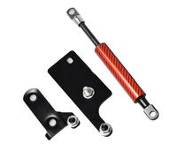 Rear Door Tailgate Gas Struts Lift Support Damper For Toyota For Hilux GUN125 For TruckMasters OX 2015-2023 Pickup(Red carbon fiber)
