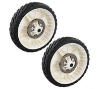 Rear Drive Wheel, 8-Inch 52-Tooth Gear Replacement for for Toro 22" for Recycler Mowers Models 20332 20333 20334 20372 20955, Rubber Tire with 1/2" Bore for Enhanced Traction(2pcs)