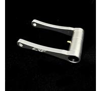 Rear Drop Lowering Link Compatible With CRF 300L & CRF300L RALLY 2021 2022 2023 (Silver)