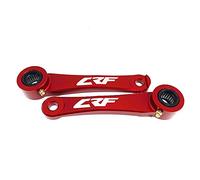 Rear Drop Lowering Link Kit Compatible With HONDA CRF 450RL CRF450L 2019-2022,Compatible With HONDA CRF 250R 250RX 2018-2022,Compatible With CRF 450R 450RX 2017-2022 (Red)