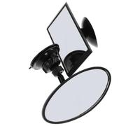 Rear Facing Mirror with Suction Cup for Car and Pram Black
