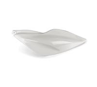 Rear fairing STR8 left white for Yamaha Aerox