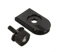 Rear Fender Mount Bolt for Motorbike for Quick Release Rear Fender(Black) | CNC aluminum alloy, knurled grip, tool-free install, black/silver options, construction