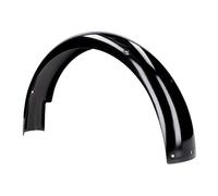 Rear fender / mudguard, black powder-coated for Simson S50