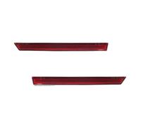 Rear Fog Bumper Reflector For Mustang 2013 2014 Rear Bumper Reflectors Tail Light Covers(Red Lens)