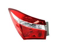 Rear Fog Lamp Warning Brake Lamps Tail Light Reverse Lights With Bulbs Compatible With For Corolla 2014 2015 2016 2017 2018 Tail Light Lamp
