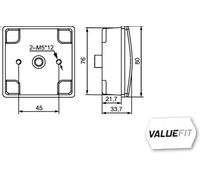 Rear fog ligh HELLA 2NE 357 029-141
