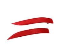 Rear Fog Light 1 Pair Left Right Red Rear Bumper Reflector Light Cover Cap For BMW X1 F48 F49 2014 2015 2016 2017