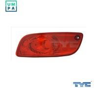 Rear Fog Light TYC 19-11044-01-2 For HYUNDAI