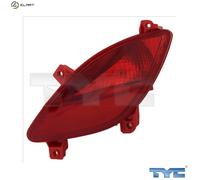 Rear fog light TYC 19-12222-01-2