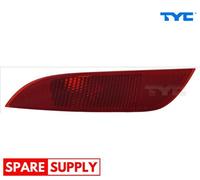 REAR FOG LIGHT FOR FORD FOCUS TYC 19-12578-01-9 FITS LEFT