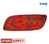 REAR FOG LIGHT FOR HYUNDAI SANTA FÉ TYC 19-11044-01-2 FITS LEFT