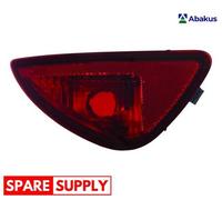 REAR FOG LIGHT FOR RENAULT CLIO CAMPUS ABAKUS 551-4003L-LD-UE FITS LEFT