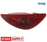 REAR FOG LIGHT FOR RENAULT CLIO CAMPUS TYC 19-0718-01-2 FITS LEFT