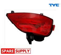 REAR FOG LIGHT FOR RENAULT LAGUNA TYC 19-0845-01-2 FITS RIGHT
