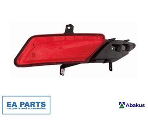 Rear Fog Light for VOLVO XC60 I SUV XC60 I VAN ABAKUS 773-4002R-UE