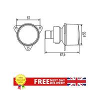 Rear Fog Light - HELLA 2NE 008 221-137 OE 209 800 12 9