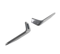 Rear Fog Light Lamp Eyebrow Cover Trim Compatible With Honda Civic 2020 2021 Caron Fiber Car Accessories Tail Foglight Eyelid Molding Strip(Caron Fiber)