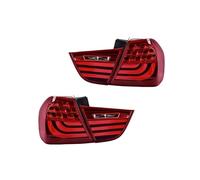 Rear Fog Light Pair Taillight assembly For 2006-2012 for BMW E90 325i 328i 3-Series for Sedan Modify the brake lights, for reverse the lights，turn for signal(06-08 RED)