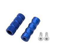 Rear Footpeg 2PCS Motorcycle CNC Universal M6 Gear Shift Lever Peg Brake Pedal Shifter Foot Pegs Motorbike Footrests Footpeg Aluminum