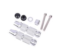 Rear Footpeg 2pcs Universal CNC Aluminum Motorcycle Bike ATV Footrests Foot Pegs Pedals