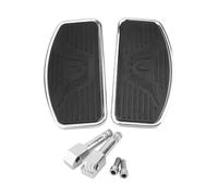 Rear Footpeg Black Motorcycle Adjustable Rear Passenger Front Footrest Rider Driver Foot Rest Pegs Floorboards Universal