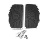 Rear Footpeg Black Motorcycle Adjustable Rear Passenger Front Footrest Rider Driver Foot Rest Pegs Floorboards Universal