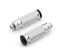 Rear Footpegs for ZF R1 R3 R6 R125 FZ1 FZ8 MT-07 MT09 HGNMPGVVTZ(Silver)