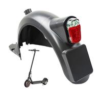 Rear for Electric Scooter - Battery Powered Replacement Part, Rainproof Brake Light with Intense Brightness, Tag Frame Holder | E-Bikes Spray Shield Protector Lighting Warning beves