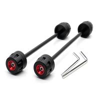 Rear Front Axle Fork Crash Slider Motorbike Wheel Protector Accessories For SUZUKI For GSXR600 GSXR750 K8 K9 K10 2008 Motorcycle Crash Bungs(5)