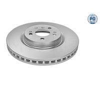 2x Brake disc Front Axle Vented 083 521 2097/PD MEYLE for MERCEDES-BENZ R-CLASS