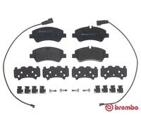 Brembo Rear Brake Pad Set fits Ford Transit Custom