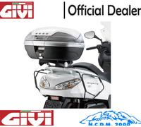 Givi Monokey Yamaha Majesty 400 Top Case Rear Fitting Black unisex