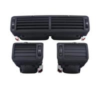 Rear Grille Console Vent For VW For Passat B5 3B0819728 3B0819703 3B0819704 Black Front Dashboard Air Vent Outlet A/C Heater AC Front Grille Console Vent(1 SET)
