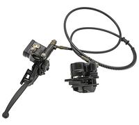 Rear Hand Hydraulic Disc Brake Left Hydraulic Brake Master Caliper Assembly Compatible for Chinese Taotao Roketa Sunl 50cc 90cc 110ccc 125cc Go-Kart Dune Buggy Quad ATV Dirt Mini Bike Kinroad