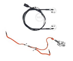 Rear Handbrake Cable left right A.B.S. K19509 for Vauxhall Astra 1.7 2.0 CDTi