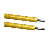 Rear Hatch Lift Support Hatchback Lift Support Shock Absorber Hydraulic Damper Prop Rods For Corvette C4 1984-1995 1996(Yellow carbon fiber)