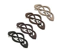 Rear Head Hair Clip with Contoured Fit Gentle on Scalp for Long Lasting Comfortable Styling Hair Tool for Buns and Braids